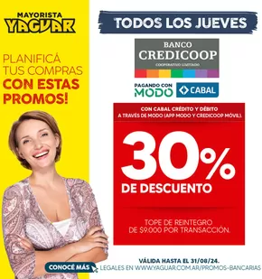 Catálogo Supermercados Yaguar | Excelente oferta para cazadores de gangas | 2024-08-30T00:00:00-03:00 - 2024-12-31T23:59:00-03:00