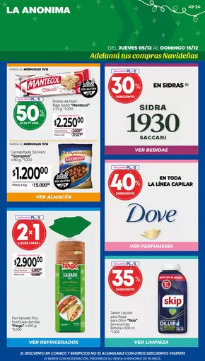 Catálogo La Anonima en Altamira | Ofertas exclusivas para nuestros clientes | 2024-12-05 - 2024-12-19