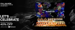 Catálogo Sushi Club en San Isidro (Buenos Aires) | Let's celebrate | 2024-12-10T00:00:00-03:00 - 2025-01-01T23:59:00-03:00