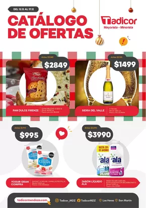 Catálogo Supermercados Tadicor | Catálogo Supermercados Tadicor | 2024-12-12T00:00:00-03:00 - 2024-12-26T23:59:00-03:00