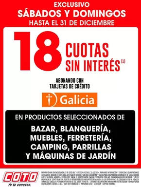 Catálogo Coto | Coto Afiche Galicia | 2024-12-14T00:00:00-03:00 - 2024-12-28T23:59:00-03:00