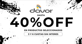 Catálogo Davor en Morón | Hasta 40% off | 2024-12-16T00:00:00-03:00 - 2025-01-01T23:59:00-03:00