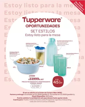 Catálogo Tupperware | Ahorra ahora con nuestras ofertas | 2024-12-19T00:00:00-03:00 - 2025-01-02T23:59:00-03:00