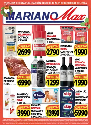 Catálogo Supermercados Mariano Max en Córdoba | Hasta el 31 de Diciembre | 2024-12-20T00:00:00-03:00 - 2025-01-01T23:59:00-03:00