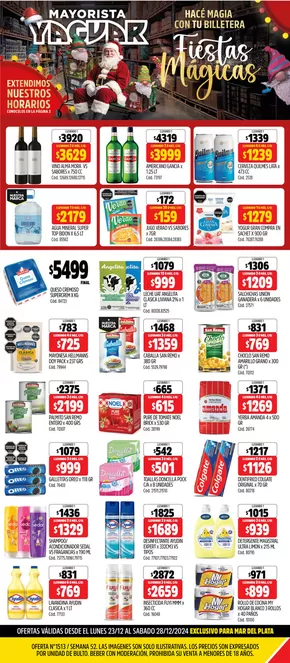 Catálogo Supermercados Yaguar | Nuevas ofertas para descubrir | 2024-12-23T00:00:00-03:00 - 2024-12-28T23:59:00-03:00