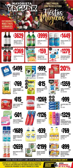 Catálogo Supermercados Yaguar | Ofertas y gangas exclusivas | 2024-12-23T00:00:00-03:00 - 2024-12-28T23:59:00-03:00