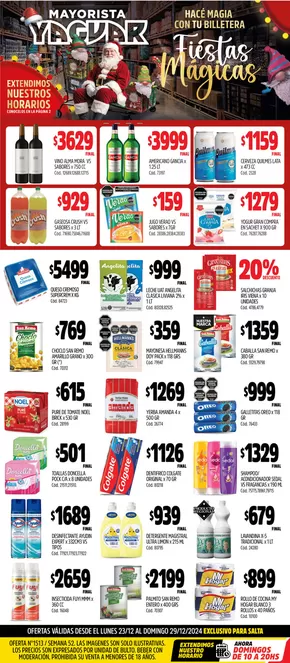 Catálogo Supermercados Yaguar | Ofertas especiales atractivas para todos | 2024-12-23T00:00:00-03:00 - 2024-12-28T23:59:00-03:00