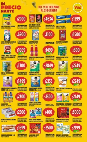 Catálogo Supermercados Vea en General Pacheco | Excelente oferta para todos los clientes | 2024-12-28T00:00:00-03:00 - 2025-01-05T23:59:00-03:00