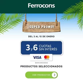 Catálogo Ferrocons en Lomas de Zamora | Super Promo | 2025-01-07T00:00:00-03:00 - 2025-01-16T23:59:00-03:00