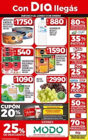 Catálogo Supermercados DIA | Catálogo Supermercados DIA | 2025-01-09T00:00:00-03:00 - 2025-01-16T23:59:00-03:00