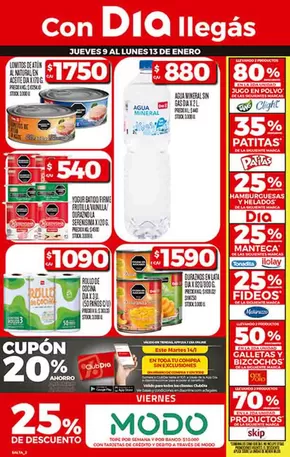 Catálogo Supermercados DIA | Descubre ofertas atractivas | 2025-01-09T00:00:00-03:00 - 2025-01-16T23:59:00-03:00