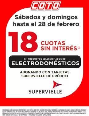 Catálogo Coto | Coto Afiche Supervielle- Electro | 2025-01-11T00:02:16-03:00 - 2025-01-19T23:59:16-03:00