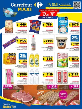 Catálogo Carrefour Maxi en La Paternal | OFERTAS SEMANALES | 2025-01-13T00:00:00-03:00 - 2025-01-20T23:59:00-03:00