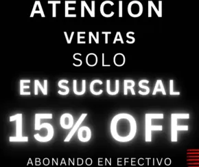 Catálogo Castellanas | Atencion ventas solo en sucursal 15% off abonando en efectivo | 2025-01-13T00:00:00-03:00 - 2025-01-30T23:59:00-03:00