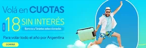 Catálogo Aerolineas Argentinas | Hasta 18 cuotas sin interés | 2025-01-14T00:00:00-03:00 - 2025-02-01T23:59:00-03:00