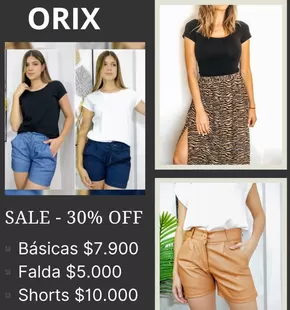 Catálogo Orix en San Isidro (Buenos Aires) | Sale -30% OFF | 2025-01-15T00:00:00-03:00 - 2025-02-01T23:59:00-03:00