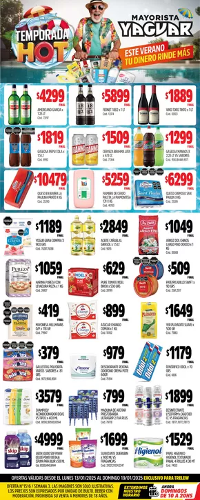 Catálogo Supermercados Yaguar | Ofertas principales para ahorradores | 2025-01-21T00:00:00-03:00 - 2025-01-26T23:59:00-03:00