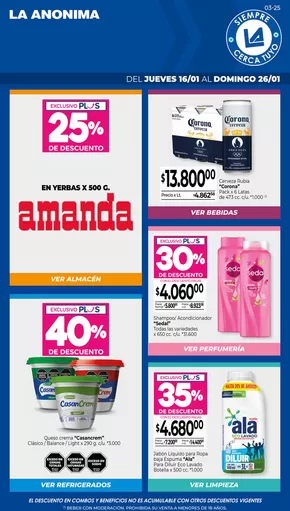 Catálogo La Anonima en Comodoro Rivadavia | Descubre ofertas atractivas | 2025-01-21T00:00:00.000Z - 2025-01-28T00:00:00.000Z