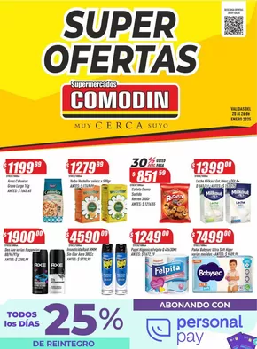 Catálogo Supermercados Comodin | Supermercados Comodin Ofertas Comodin | 2025-01-23T00:00:00.000Z - 2025-02-06T00:00:00.000Z