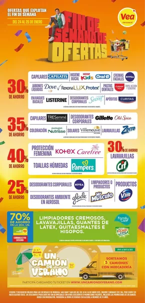 Catálogo Supermercados Vea en Mendoza | Gangas y ofertas actuales | 2025-01-24T00:00:00-03:00 - 2025-01-27T23:59:00-03:00