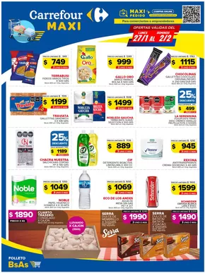 Catálogo Carrefour Maxi en Martínez | OFERTAS SEMANALES | 2025-01-27T00:00:00-03:00 - 2025-01-30T23:59:00-03:00