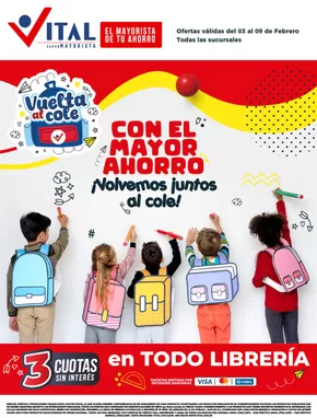 Catálogo Supermayorista Vital en Lomas de Zamora | ¡Volvemos juntos al cole! | 2025-02-03T00:00:00.000Z - 2025-02-17T00:00:00.000Z