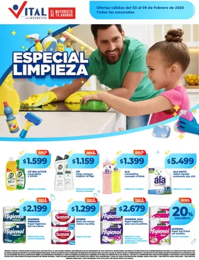 Catálogo Supermayorista Vital en Lomas de Zamora | Especial Limpieza | 2025-02-03T00:00:00.000Z - 2025-02-17T00:00:00.000Z