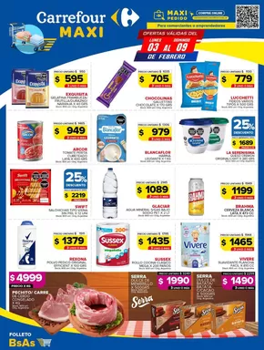 Catálogo Carrefour Maxi en Lomas de Zamora | OFERTAS SEMANALES | 2025-02-03T00:00:00.000Z - 2025-02-09T00:00:00.000Z