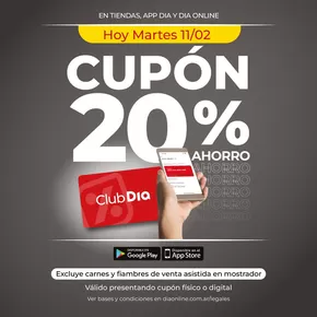 Catálogo Supermercados DIA en San Cristóbal (Buenos Aires) | Excelente oferta para cazadores de gangas | 2025-02-12T00:00:00.000Z - 2025-02-26T00:00:00.000Z