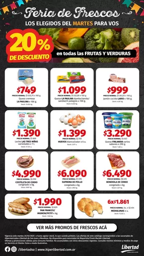 Catálogo Hiper Libertad en Godoy Cruz | Gangas y ofertas actuales | 2025-02-26T00:00:00.000Z - 2025-03-12T00:00:00.000Z