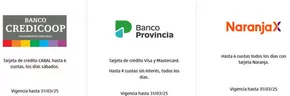 Promociónes bancarias